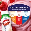 image:imageBOOST High Protein with Fiber Ready to Drink Complete Nutritional Drink Rich Chocolate 8 fl oz Bottle 24 PackCreamy Strawberry