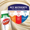image:imageBOOST High Protein with Fiber Ready to Drink Complete Nutritional Drink Rich Chocolate 8 fl oz Bottle 24 PackVery Vanilla