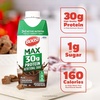 image:imageBOOST MAX Protein Shakes Ready to Drink  30g High Protein Shake  Vanilla  Nutritional Drinks to Support Muscle Recovery After Exercise 26 Vitamins amp Minerals 1g Sugar 11 fl oz Pack of 18Chocolate