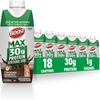 image:imageBOOST MAX Protein Shakes Ready to Drink  30g High Protein Shake  Vanilla  Nutritional Drinks to Support Muscle Recovery After Exercise 26 Vitamins amp Minerals 1g Sugar 11 fl oz Pack of 18Chocolate Hazelnut