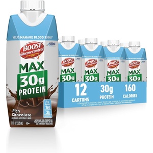 image:imageBOOST Glucose Control Max 30g Protein Nutritional Drink Rich Chocolate 11 Fl Oz Pack of 12 Packaging May Vary11 Fl Oz Pack of 12