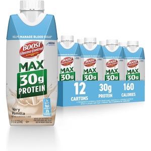 image:imageBOOST Glucose Control Max 30g Protein Nutritional Drink Very Vanilla 11 Fl Oz Pack of 12 Packaging May Vary11 Fl Oz Pack of 12
