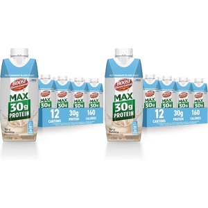 image:imageBOOST Glucose Control Max 30g Protein Nutritional Drink Very Vanilla 11 Fl Oz Pack of 12 Packaging May Vary11 Fl Oz Pack of 24