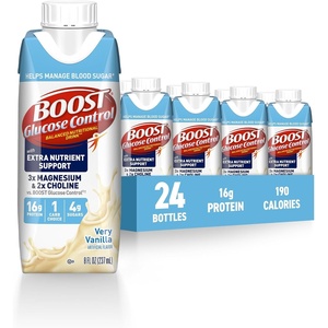image:imageBOOST Glucose Control Ready to Drink Nutritional Drinks with Extra Nutrient Support Drink Rich Chocolate 8 Fl Oz Pack of 24Vanilla