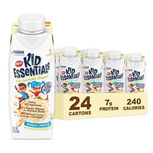 image:imageBOOST Kid Essentials 10kcal Balanced Nutritional Drink for Kids Strawberry Splash 8 fl oz Pack of 24Vanilla Vortex