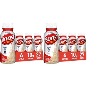 image:imageBOOST Original Ready to Drink Balanced Nutritional Drink Very Vanilla 8 FL OZ Pack of 68 Fl Oz Pack of 12