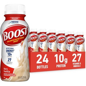 image:imageBOOST Original Ready to Drink Nutritional Drinks Peaches amp Creme 8 Fl Oz Pack of 24Vanilla