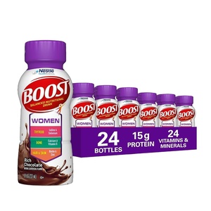 image:imageBOOST Women Balanced Nutritional Drink Rich Chocolate 8 fl oz Pack of 24Rich Chocolate